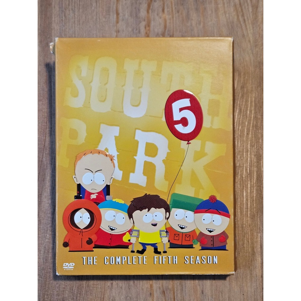 South Park The Complete Fifth Season DVD 3-Disc Collector Edition Comedy Central